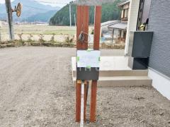 木製調デザインアルミ角柱門柱 プランパーツ